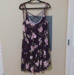 Summer floral dress